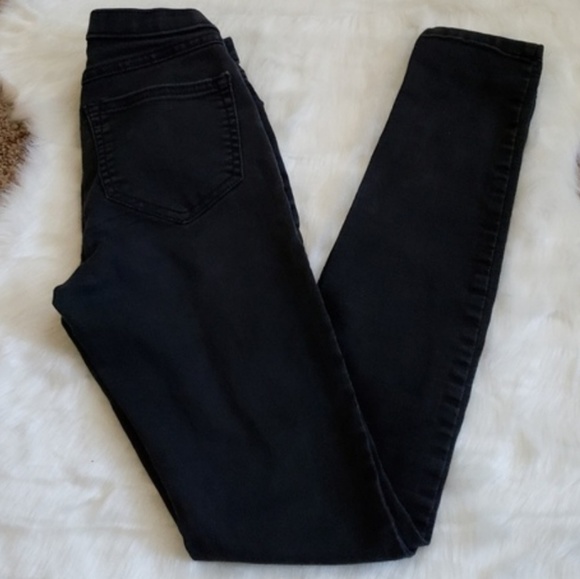VERA WANG XS BLACK SKINNY JEANS - Picture 4 of 4
